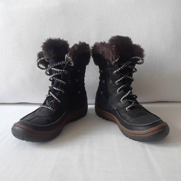 Merrell. Waterproof Leather Winter Boots. Decora Sonata. Size 7B (37.5) - Picture 4 of 16